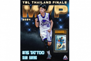 YBL FINALS 2024 MVP #15 TATTOO - Siam Ravens #YBLFINALS2024 #YBLTHAILAND #PSGA